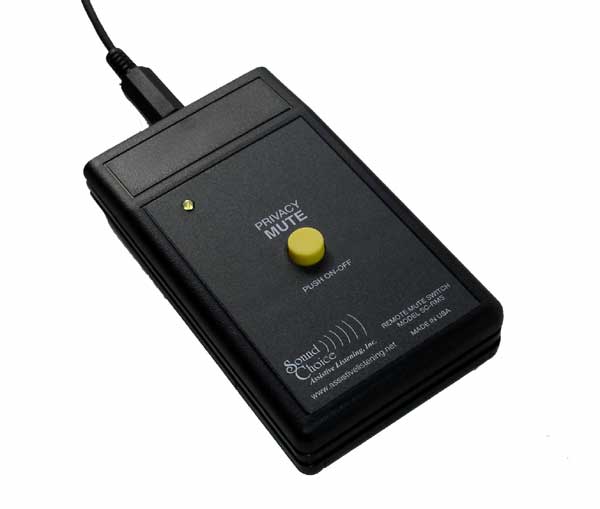 photo of SC-RMS Remote Mute Switch hand held controller